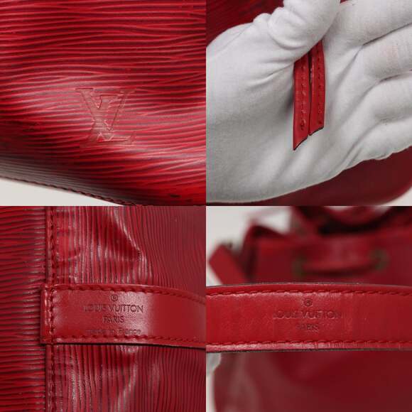 LOUIS VUITTON Epi Petit Noe Shoulder Bag Red M44107 - Picture 11 of 13